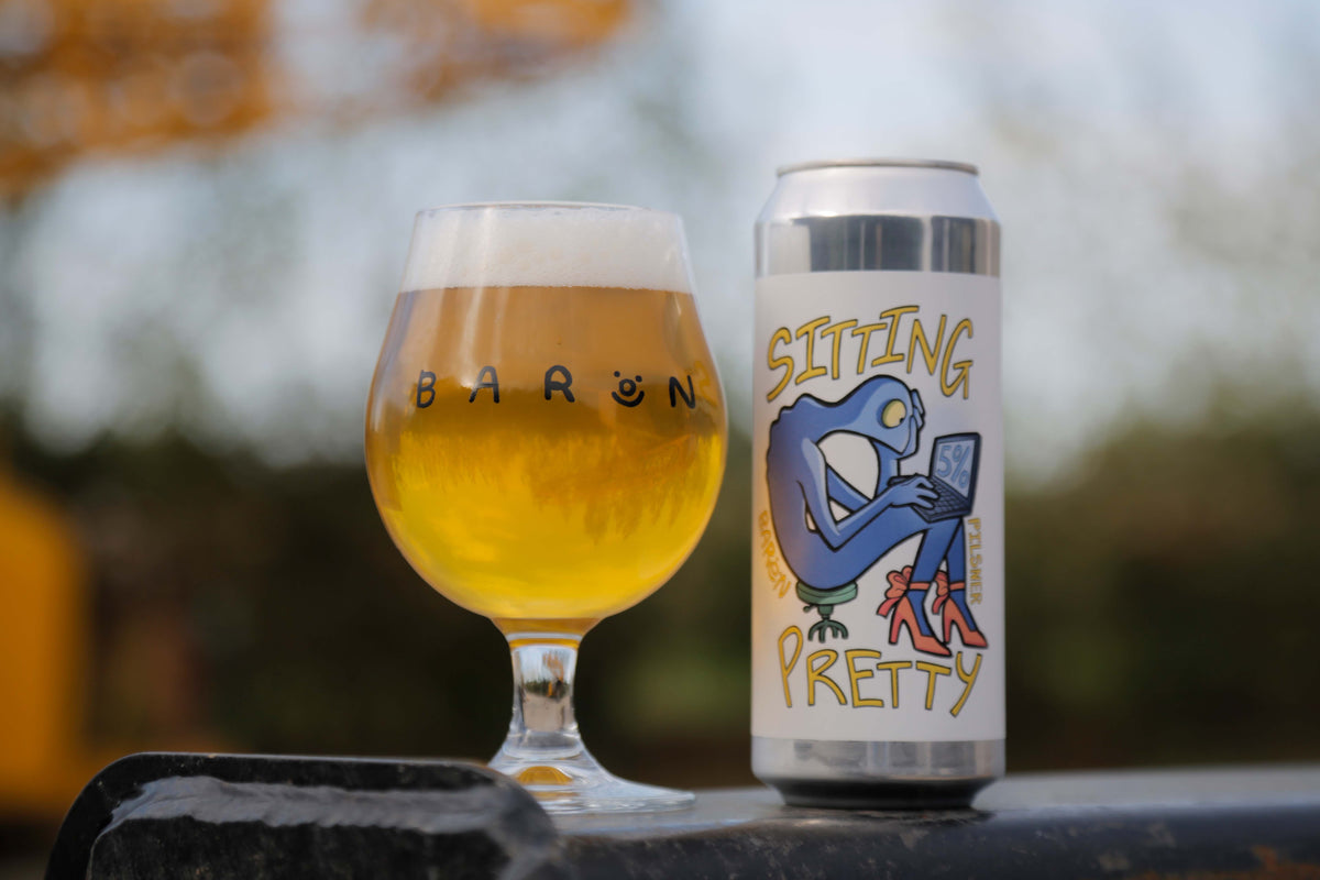 Sitting Pretty - 5% UK Pils - 500ml can
