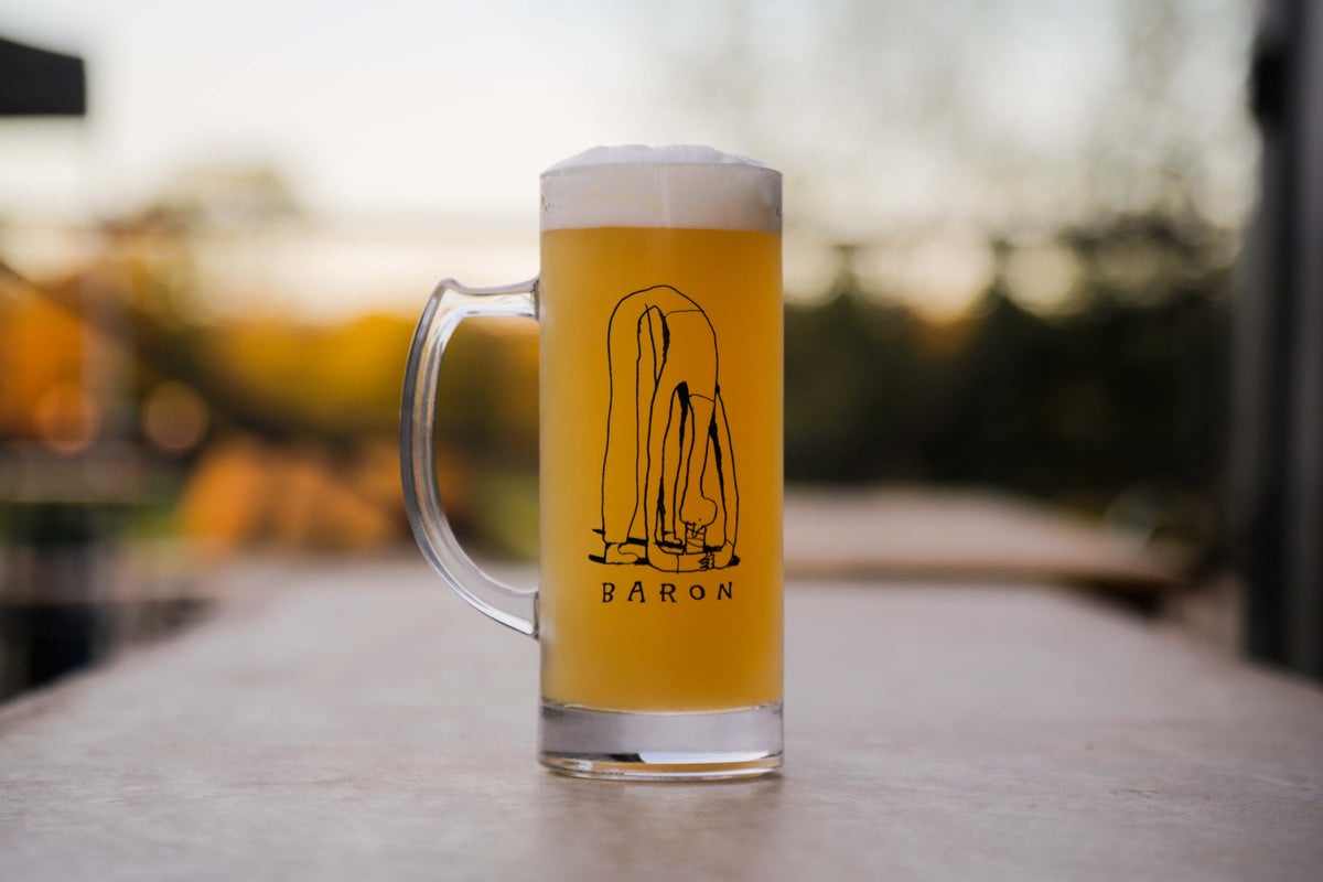 Pint Glass with Handle