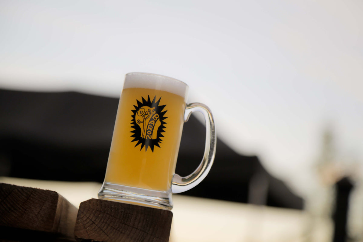 Half Pint Baron Glass with Handle