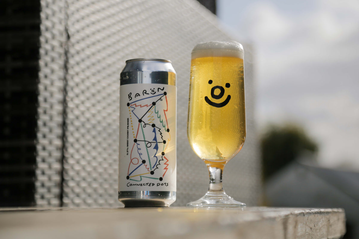 Connected Dots - 5.2% West Coast Pils - 500ml can (GF)