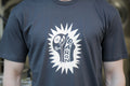 T-shirt - Charcoal - Front "Glug" Design