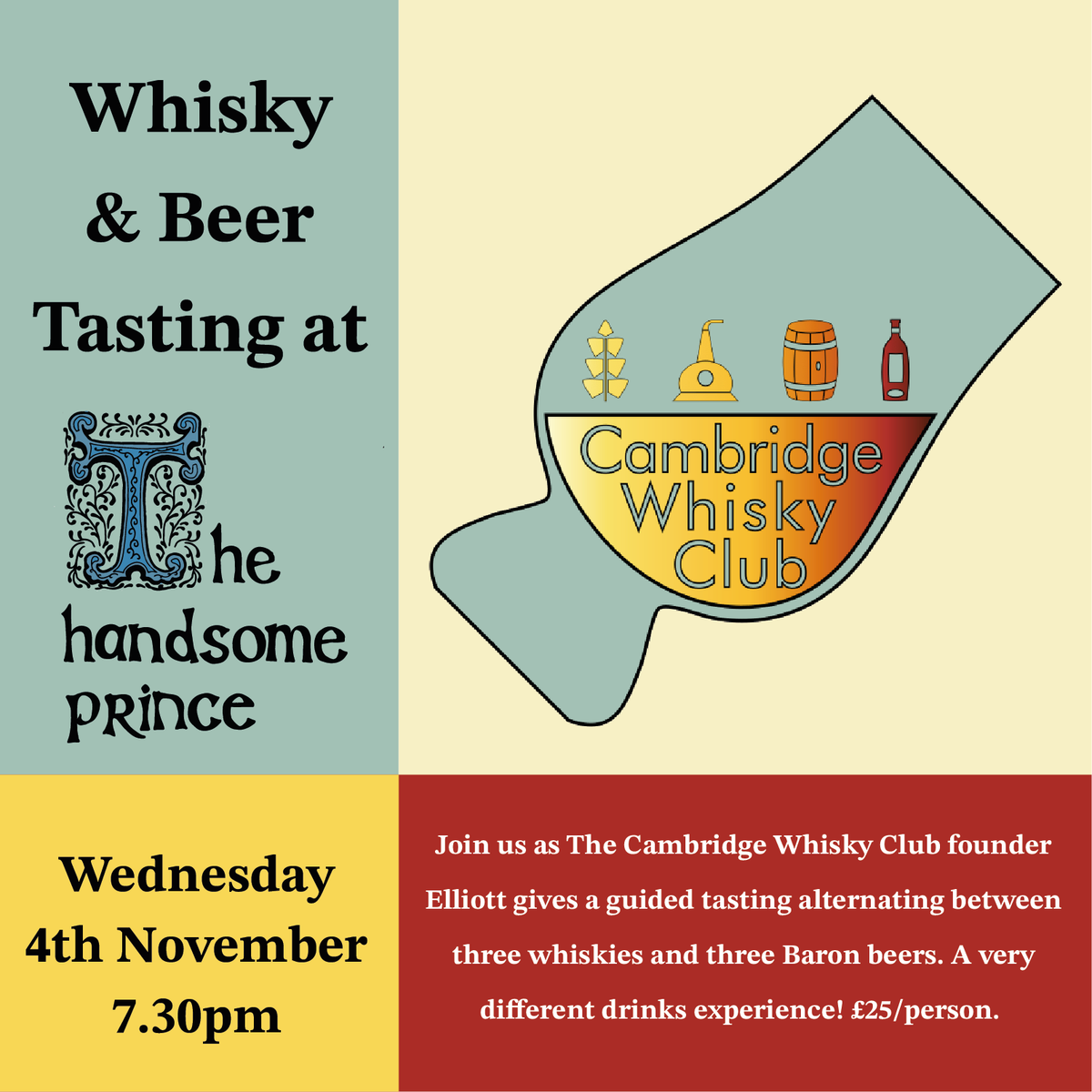Whisky & Beer Tasting Ticket
