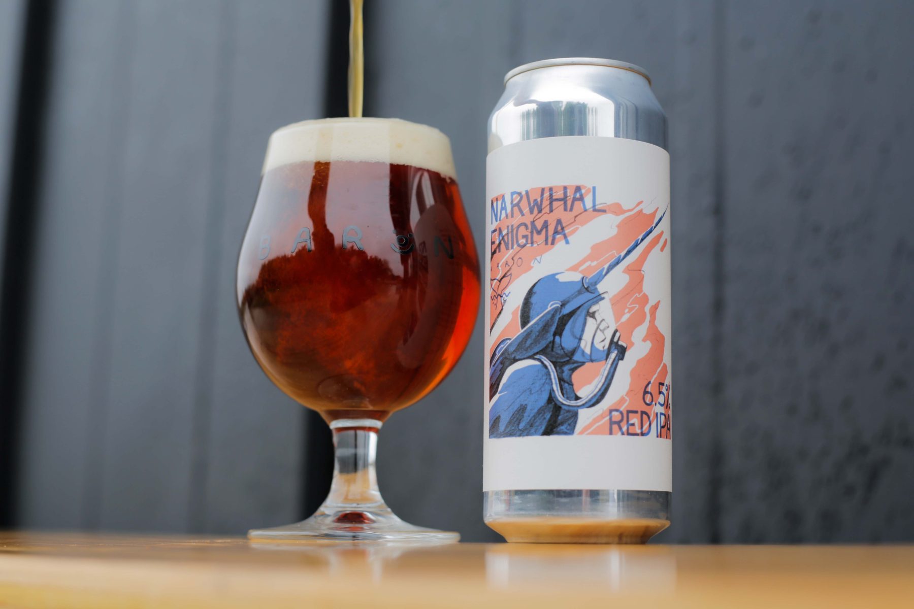 Narwhal Enigma – 6.5% Red IPA – 500ml