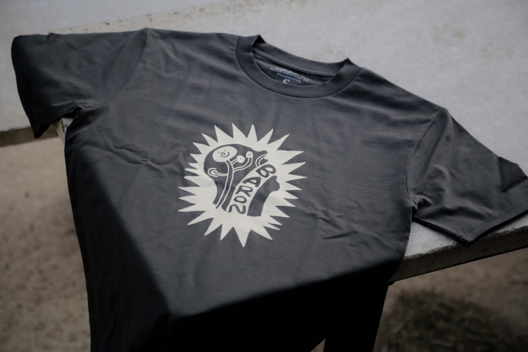 Baron Logo T-shirt - Front Print - Charcoal